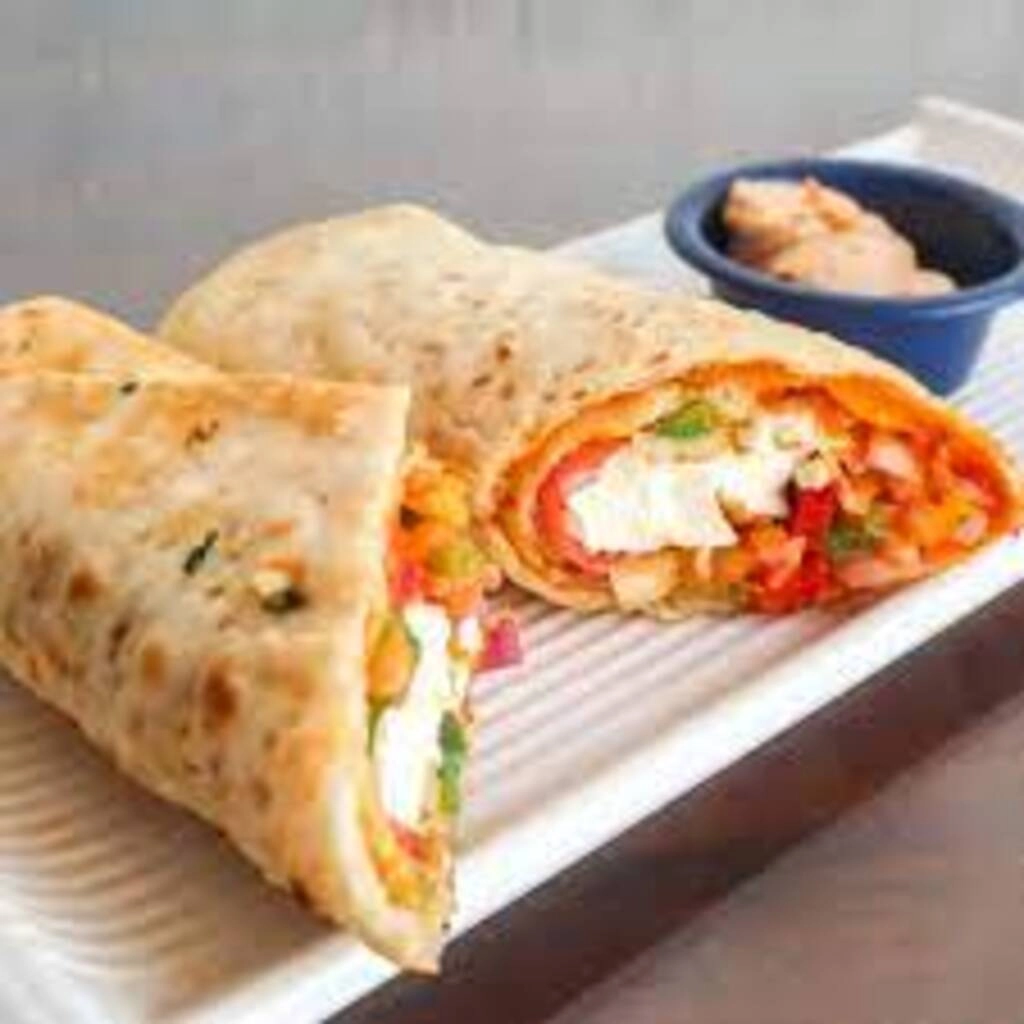 Paneer cheese wrap