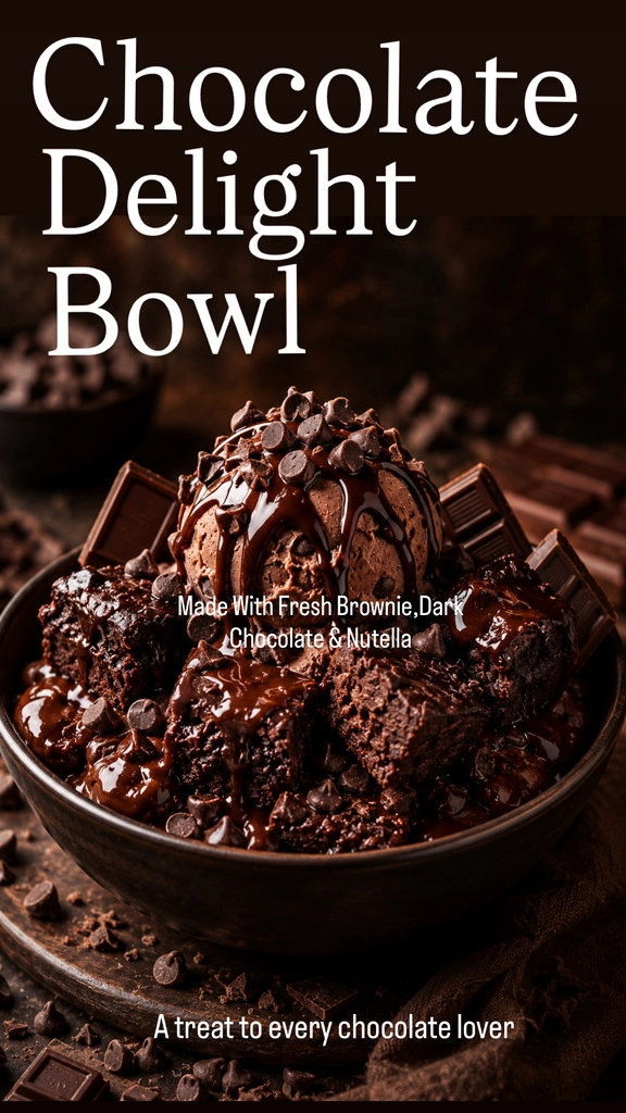 chocolate delight bowl