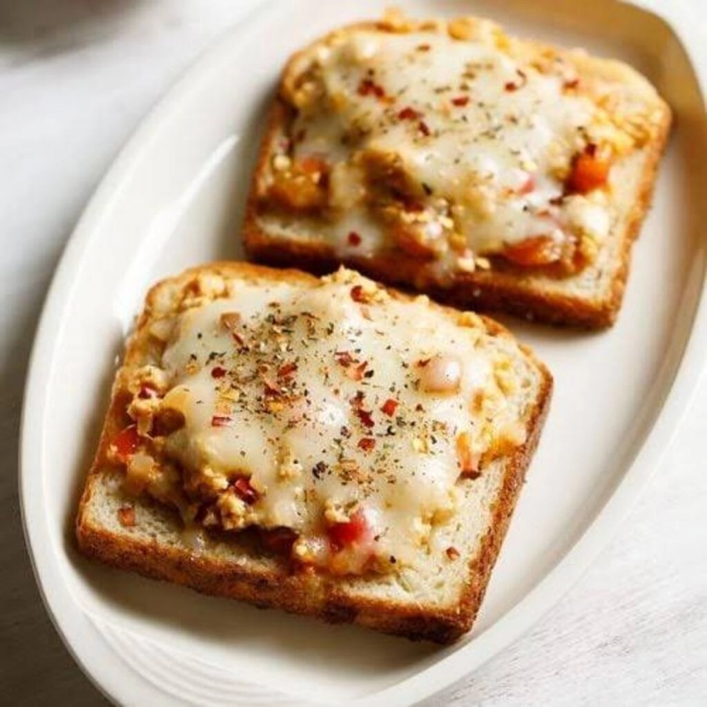 Paneer cheese toast