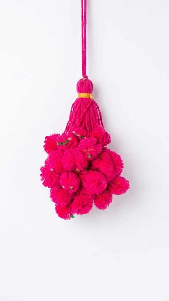 Pink Floral Rakhi (bhagwan k liye rakhi) (50 piece)