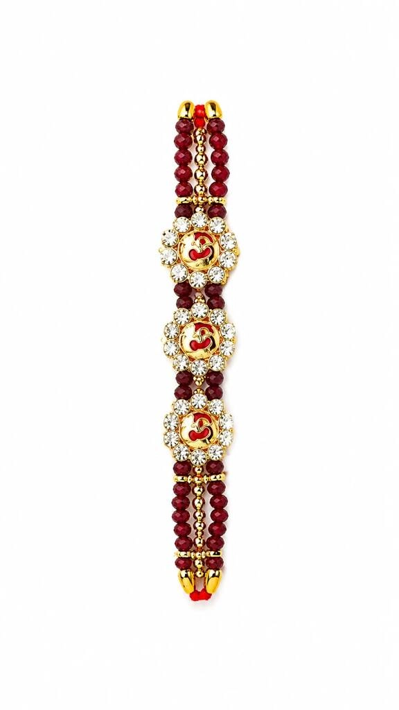 Triple Om Spiritual Rakhi (1 piece)