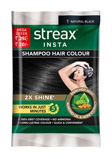 STREAX SHAMPOO COLOUR 1NO.20/-