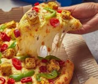double cheese Paneer pizza