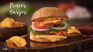 Tandoori Paneer Burger
