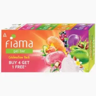 fiama soap 125 gm (4+1 pack)
