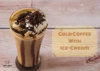 Cold Coffee with Icecream