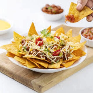cheesy nachos