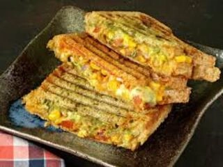 corn cheese sandwich