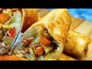 fully loaded cheesy wrap