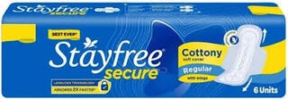 stayfree secure cottony soft regular