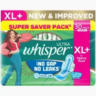 whisper choice no gap no leaks xl+