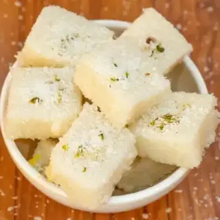 Khopra Paak (Coconut barfi)