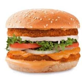Double tikki burger