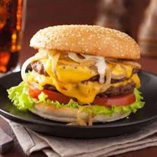 Double cheese burger