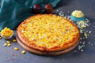 cheese corn pizza