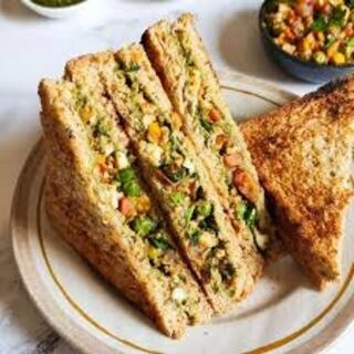 veg paneer sandwich