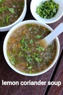 lemon coriander soup