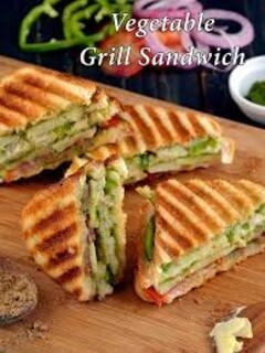 vegetable grill sandwich