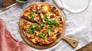 mushroom pizza