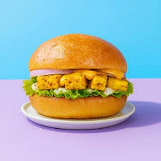 paneer cheese burger