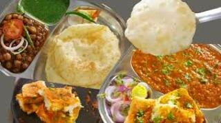 Hariyali's pav bhaji chole bhature