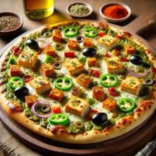 hariyali dhani special pizza