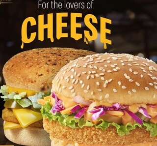 cheese lava burger