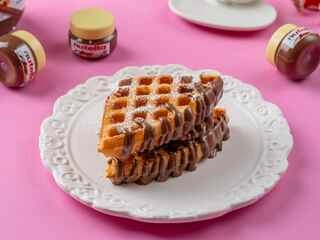 nutella waffle