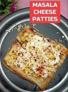 masala cheese patties