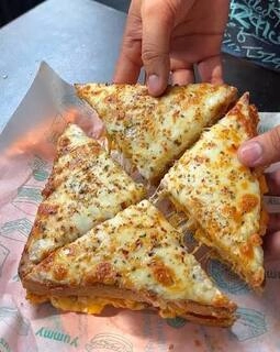 cheese burst sandwich