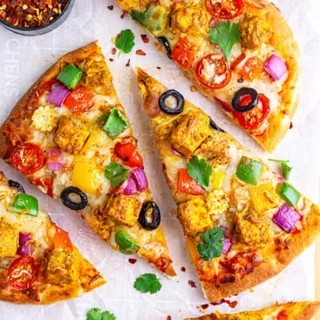 paneer cheese pizza