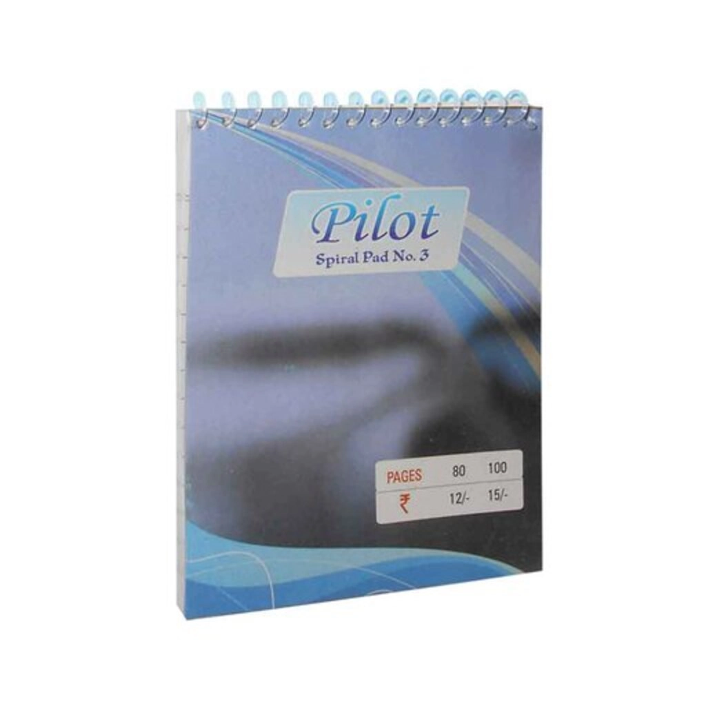 Pilot Spiral Book 100 Pages Top No 3