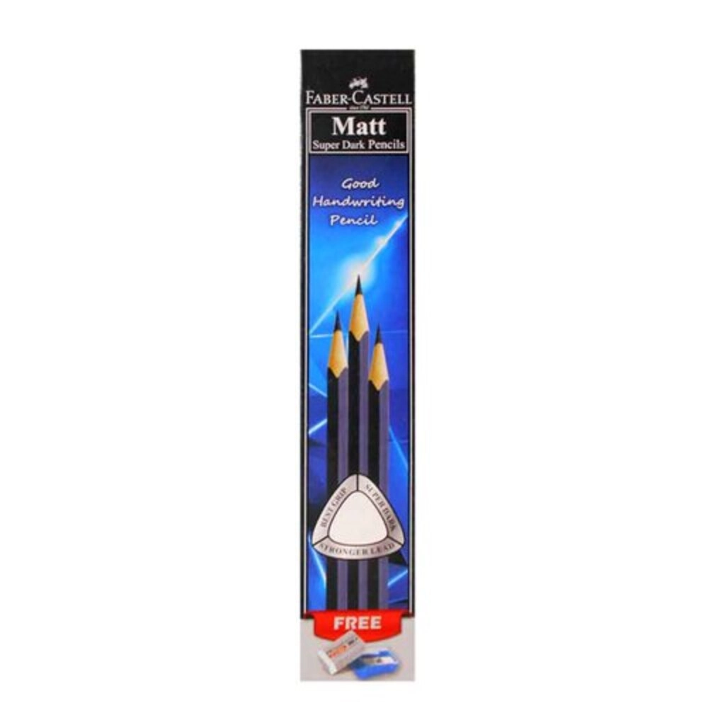 Faber Castell Pencil 10Pcs Matt Grip