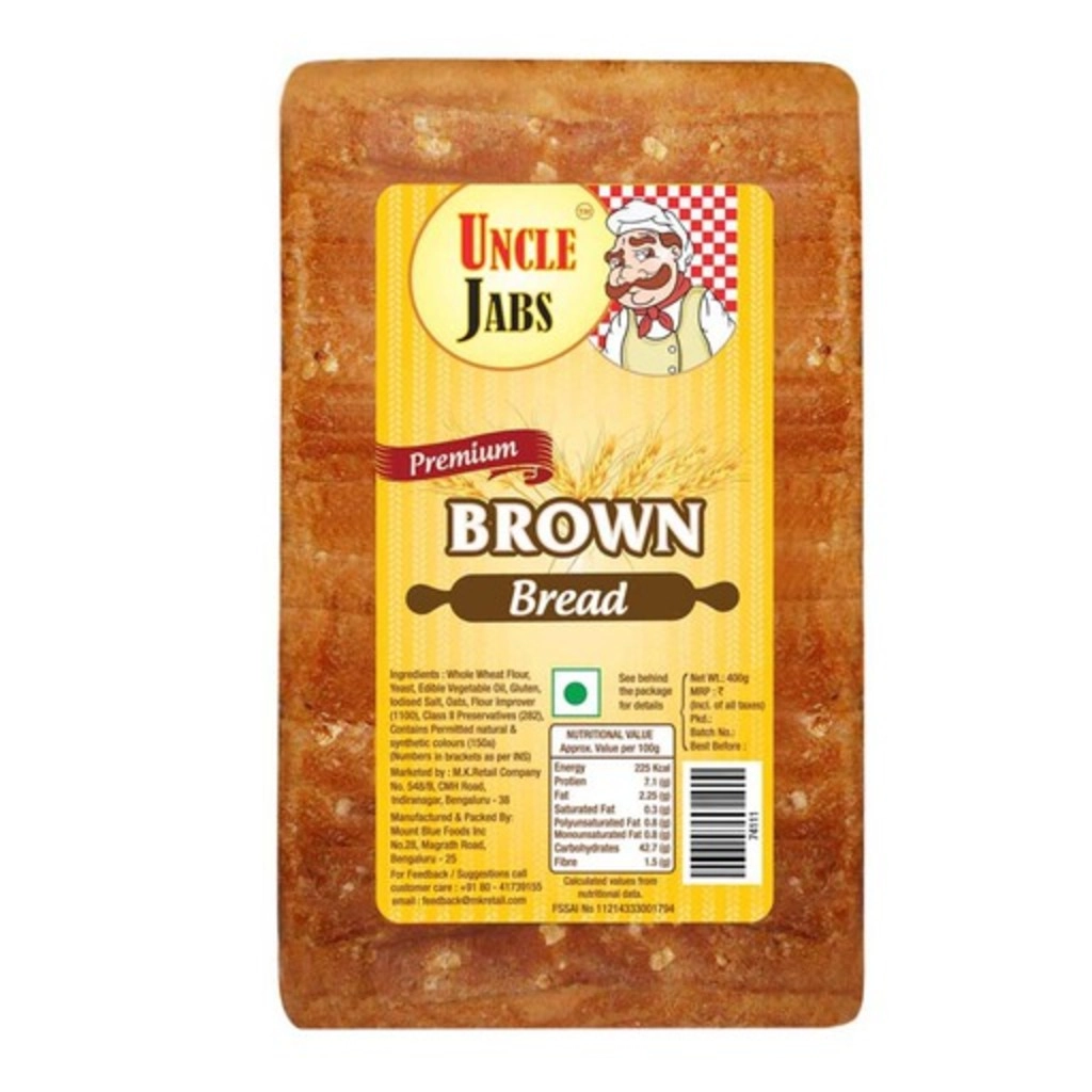 Uncle Jabs Brown Bread