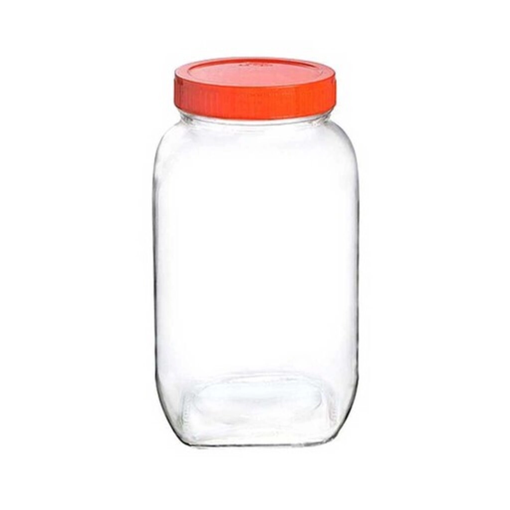 Yera Glass Jar Square Js 4