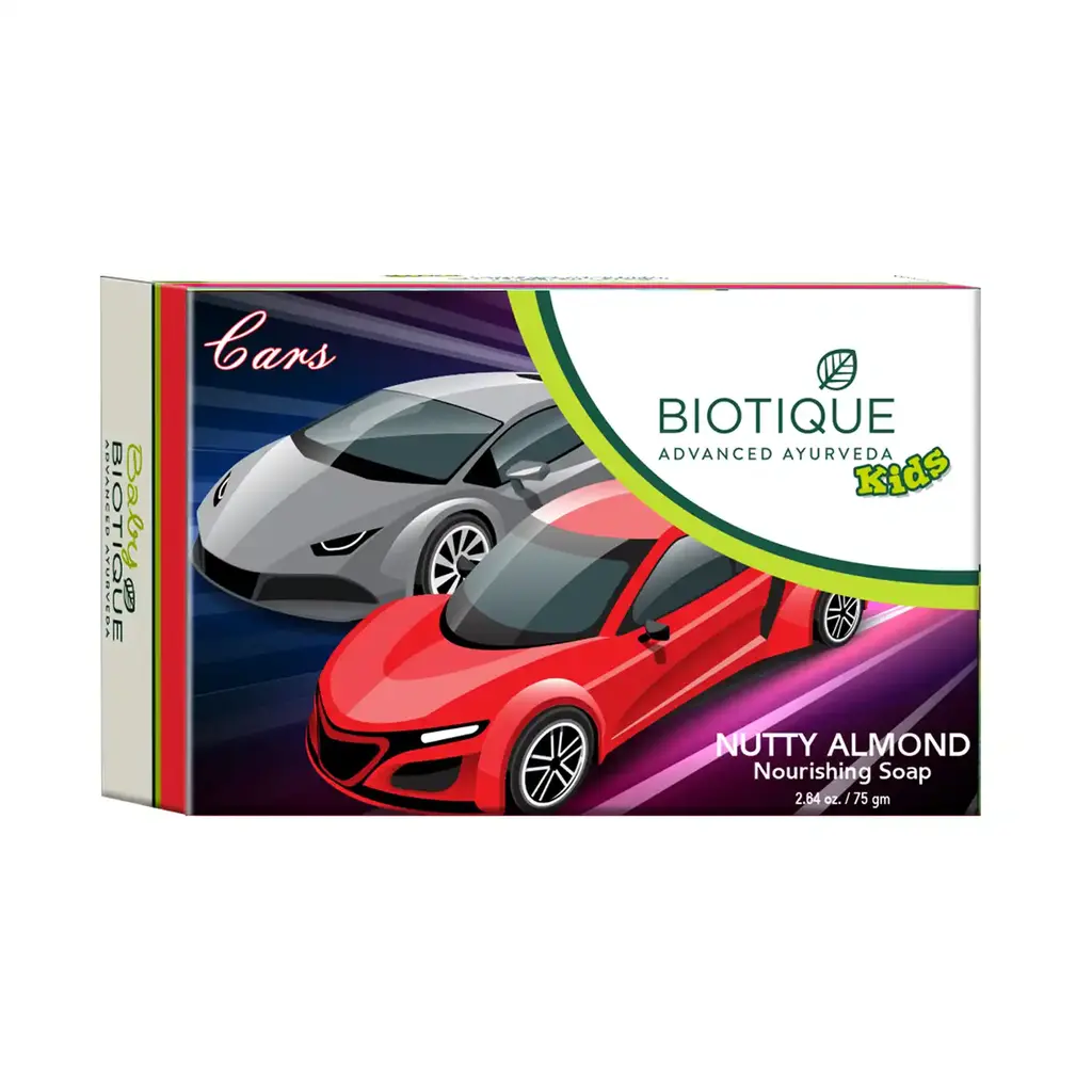 Biotique Kids Disney Cars Nutty Almond Soap