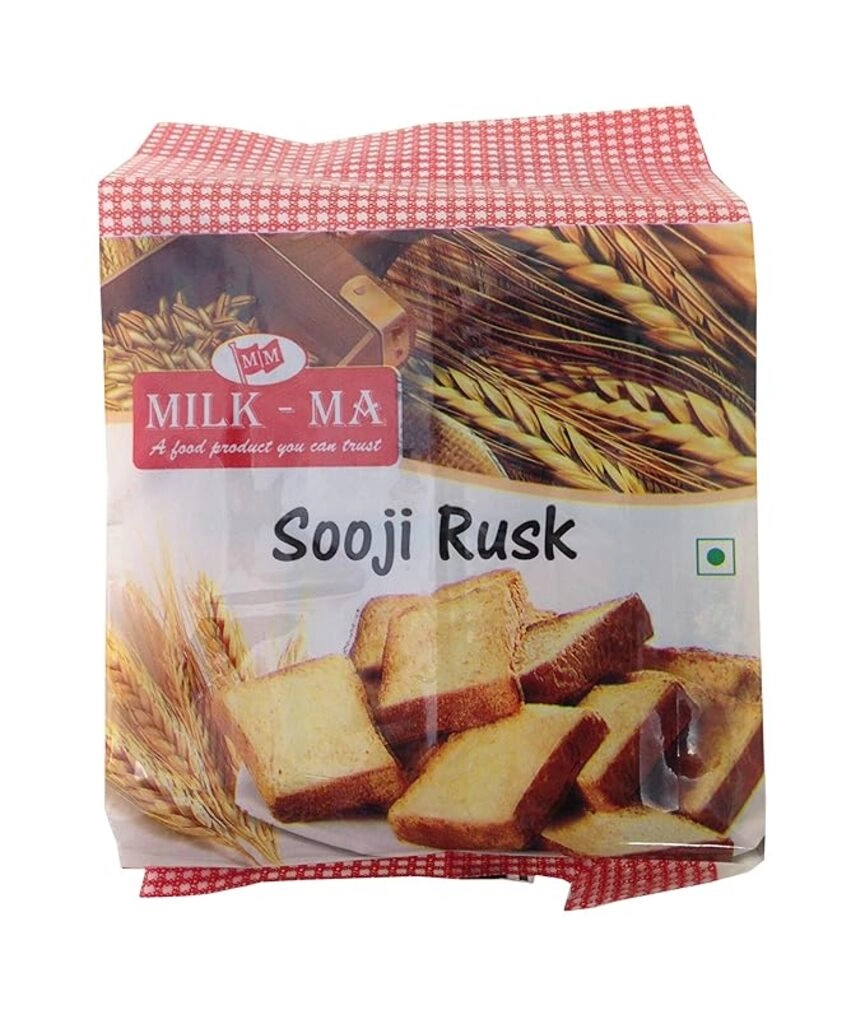 Milk Ma Sooji Rusk