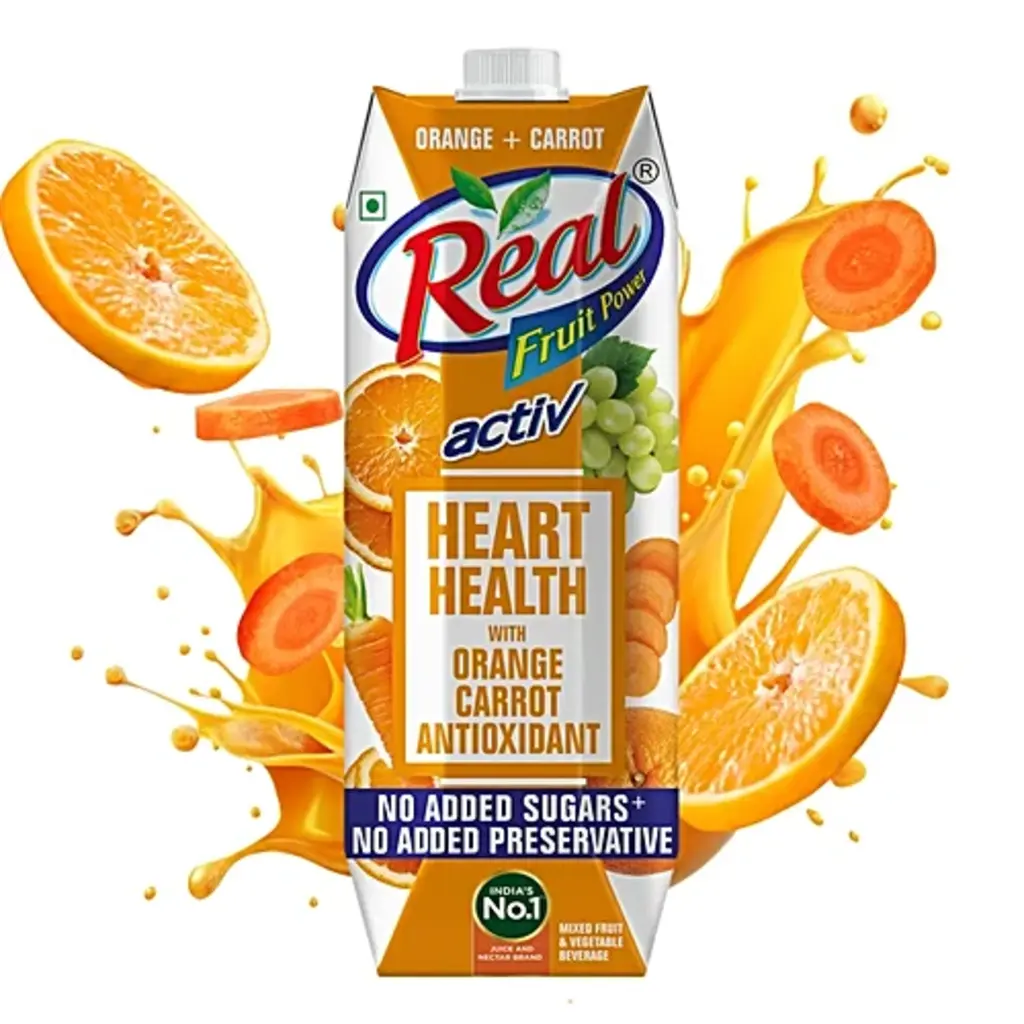 Real Activ Orange and Carrot Fruit Juice
