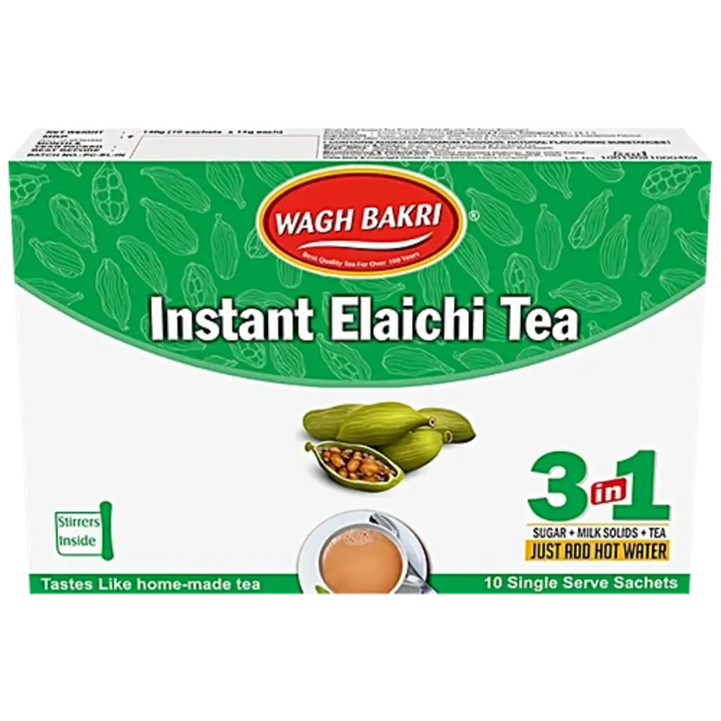 Wagh Bakri Elaichi Instant Tea Premix Sachets