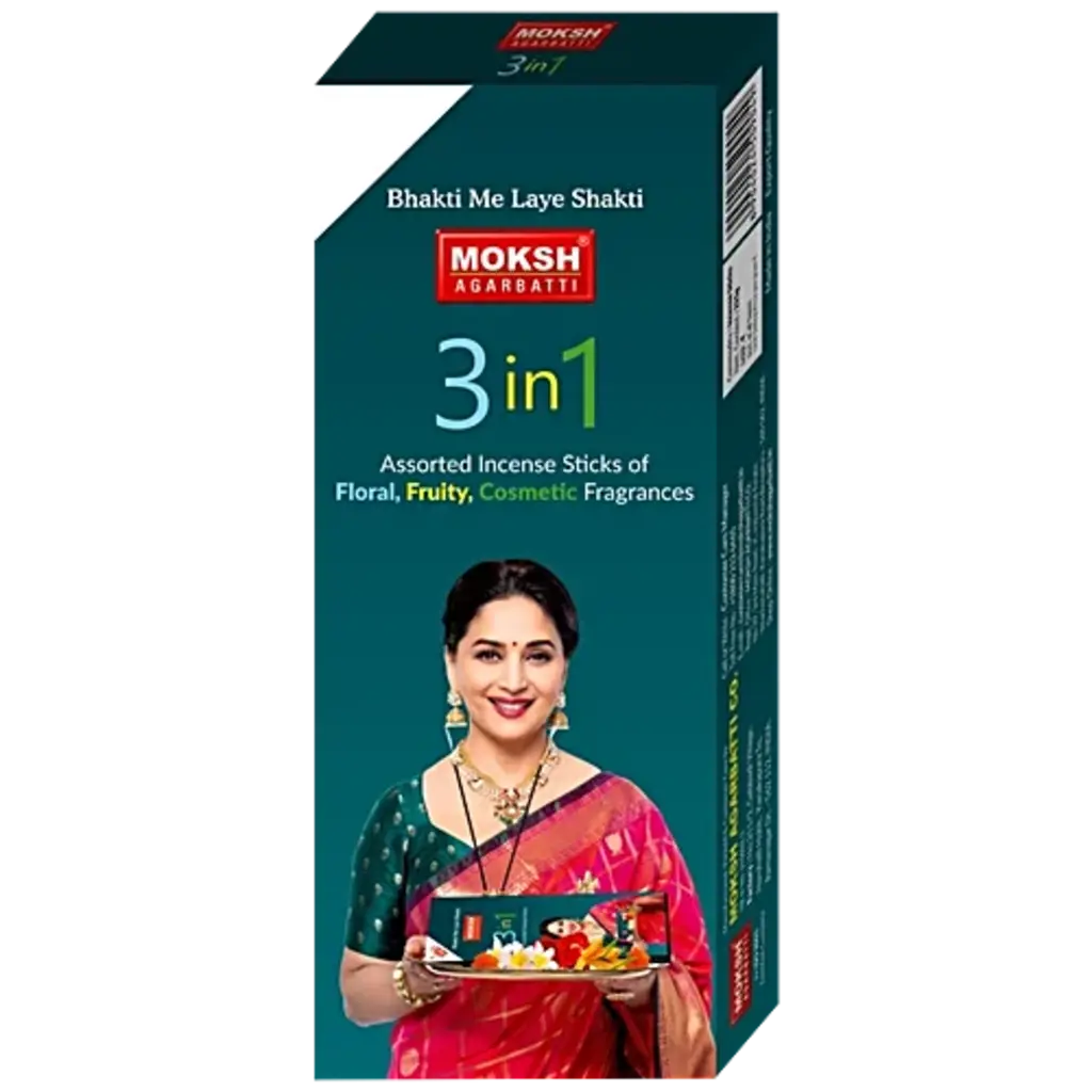 Moksh Three In One Agarbatti