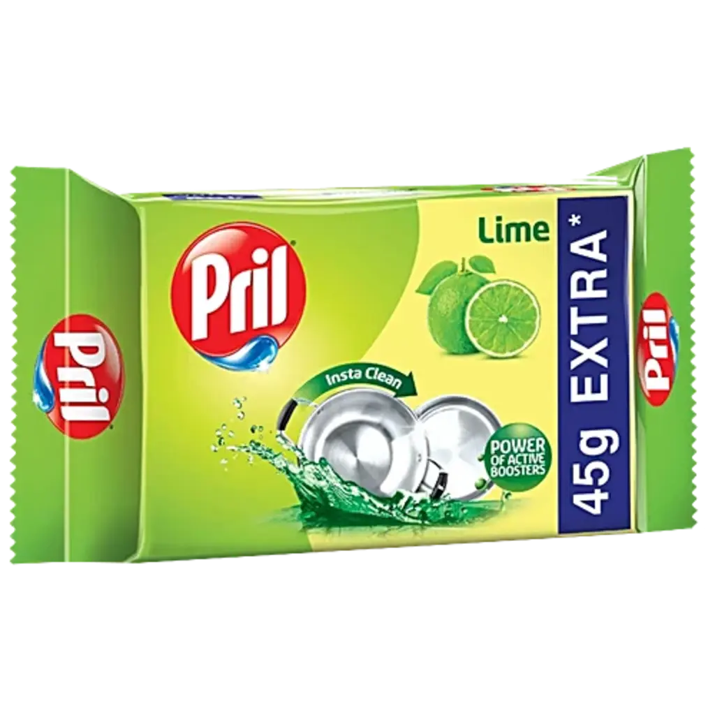 Pril Dishwash Bar Lime