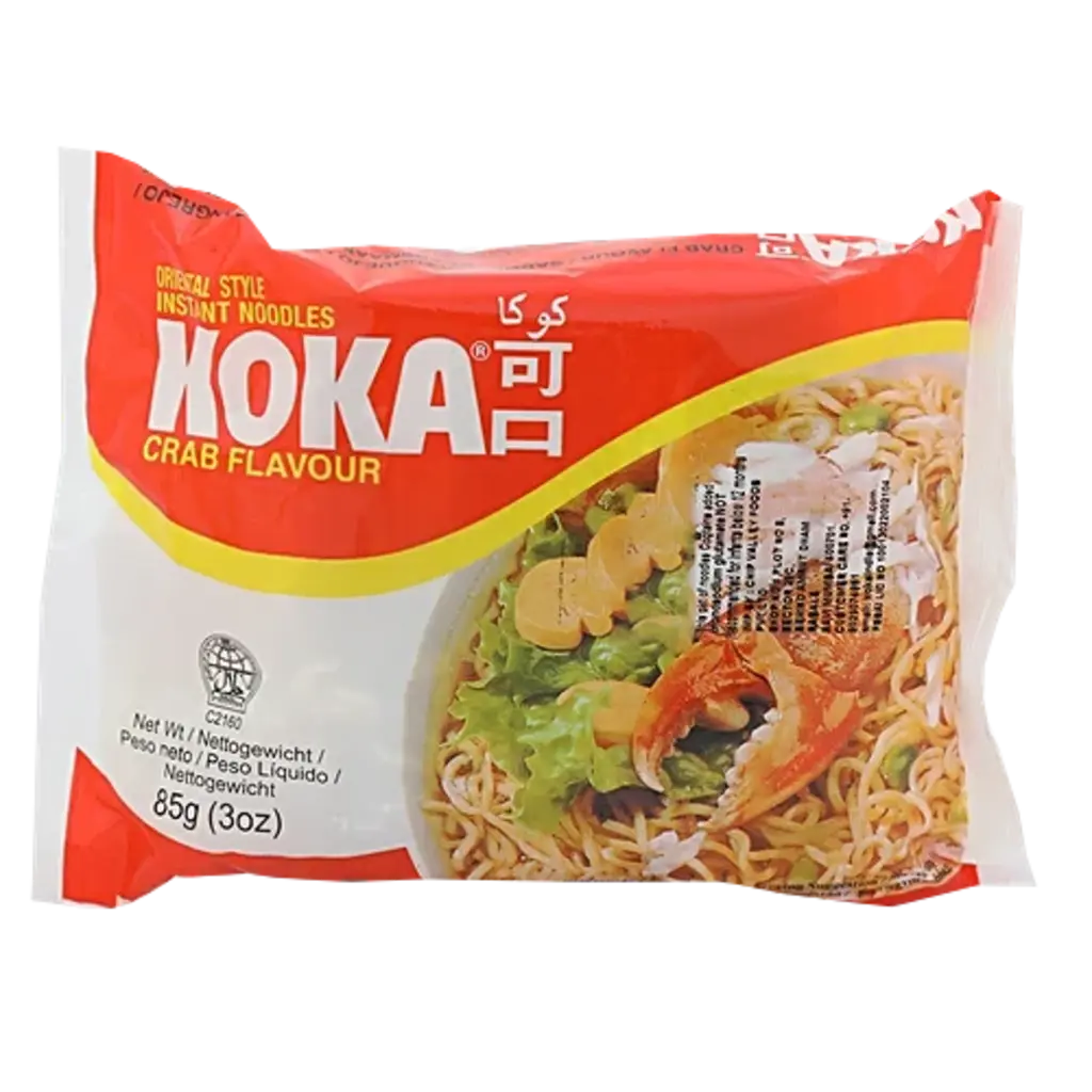 Koka Oriental Style Instant Noodles - Crab Flavour