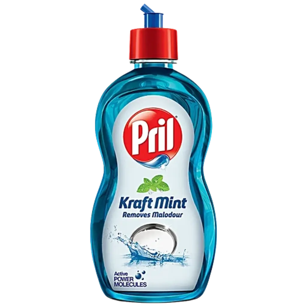 Pril Dishwash Liquid Gel Kraft Mint