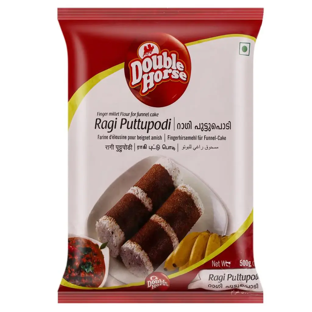 Double Horse Ragi Puttu Podi Millet Flour