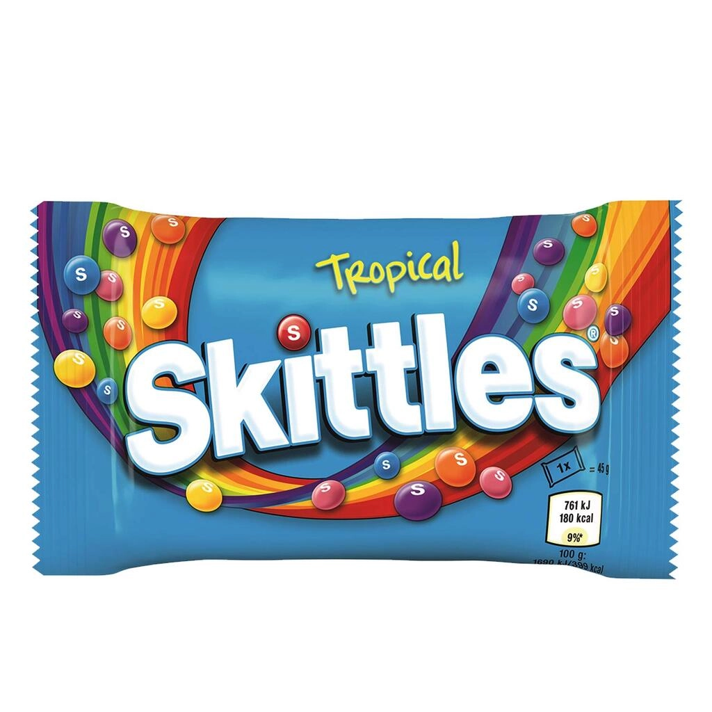 Skittles Candy - Tropical Flavours