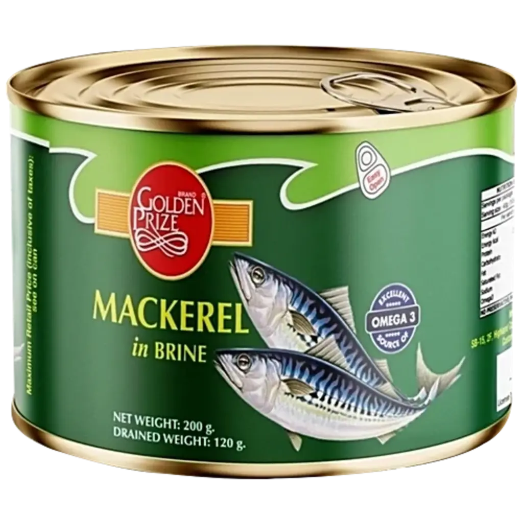 Golden Prize Canned Mackerel In - Brine