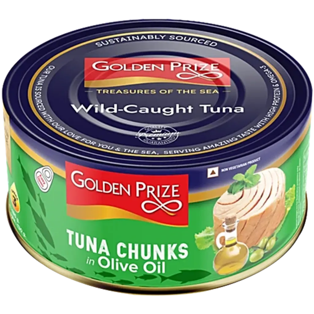 Golden Prize Tuna Chunks in Olive Oil