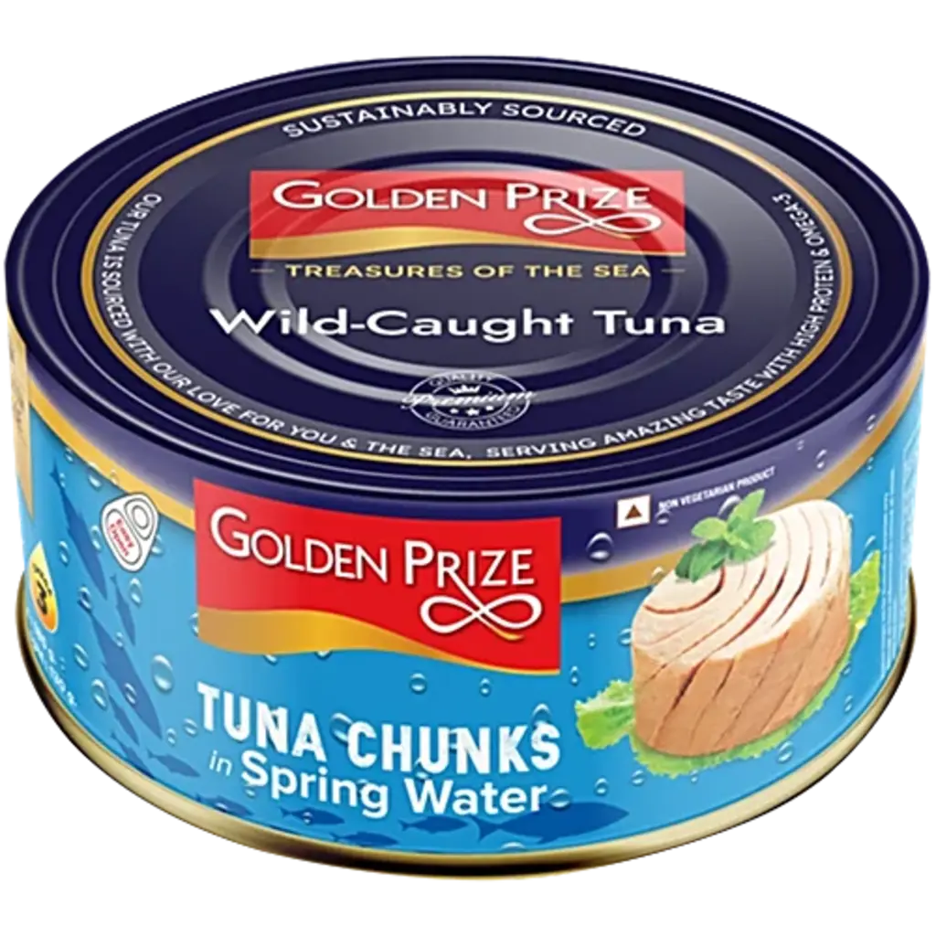Golden Prize Canned Tuna Chunks in Spring Water