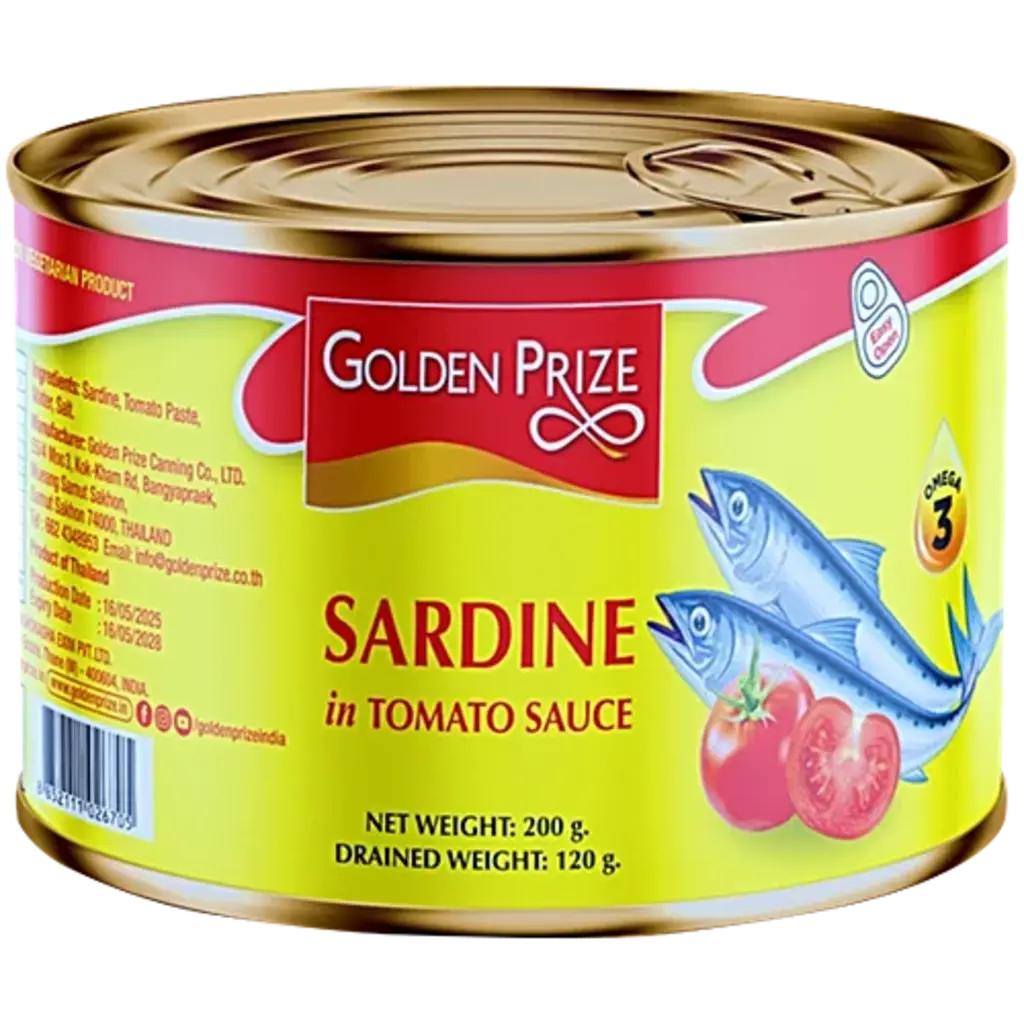 Golden Prize Canned Sardine in Tomato Sauce