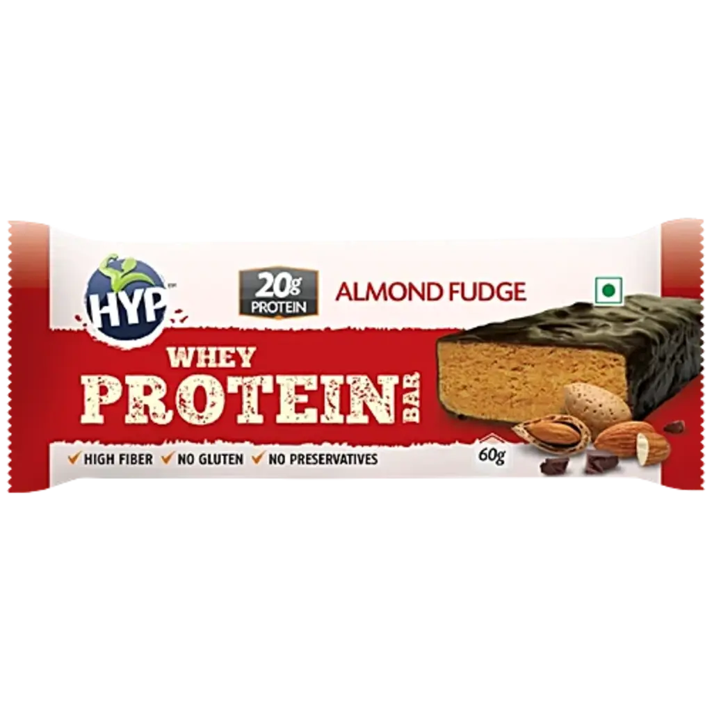 Hyp Whey Protein Bar - Almond Fudge